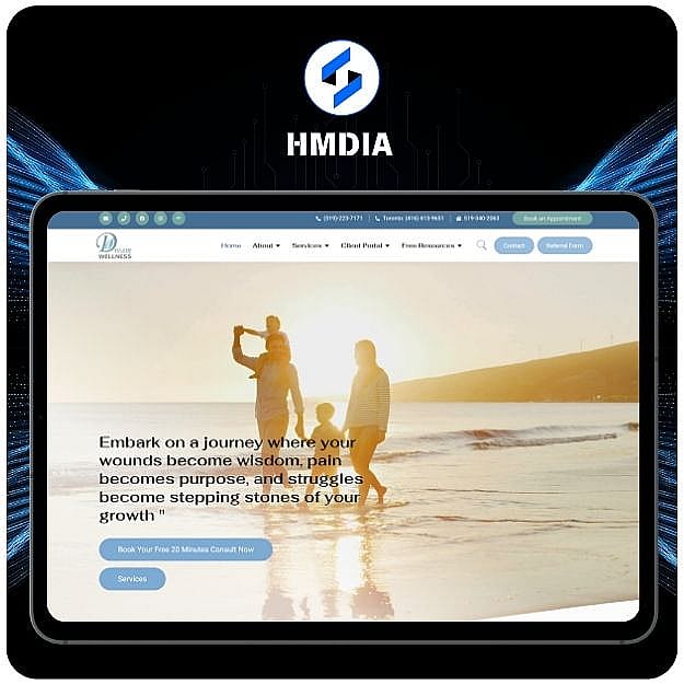 Web Design Richmond Hill 1 dreamwellness.ca