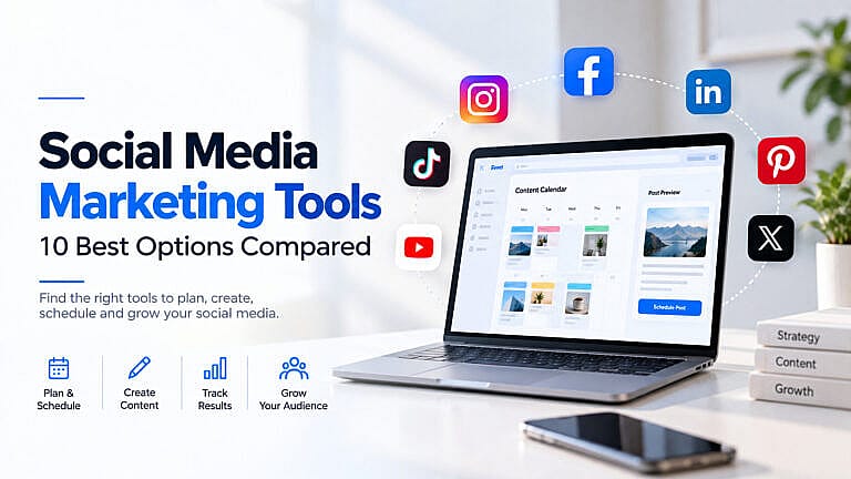 Social Media Marketing Tools: 10 Best Options Compared