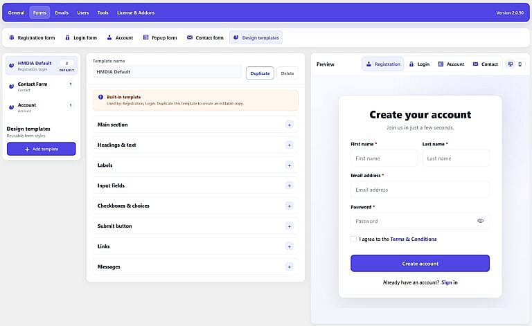 Design Template HMDIA
