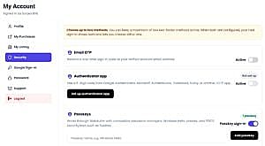WordPress Passkey Login: How to Add Passwordless Sign-In 3 Login methods Account